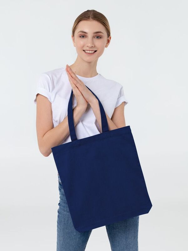 Холщовая сумка Avoska, темно-синяя (navy) арт.11293.41