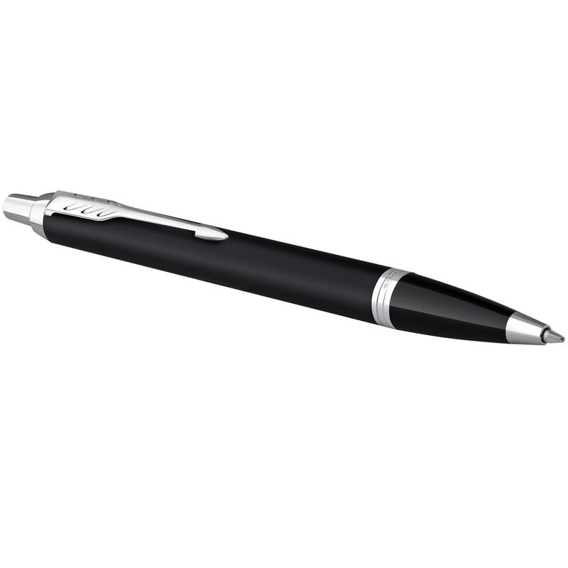 Ручка шариковая Parker IM Essential Muted Black CT, черная арт.16616.30