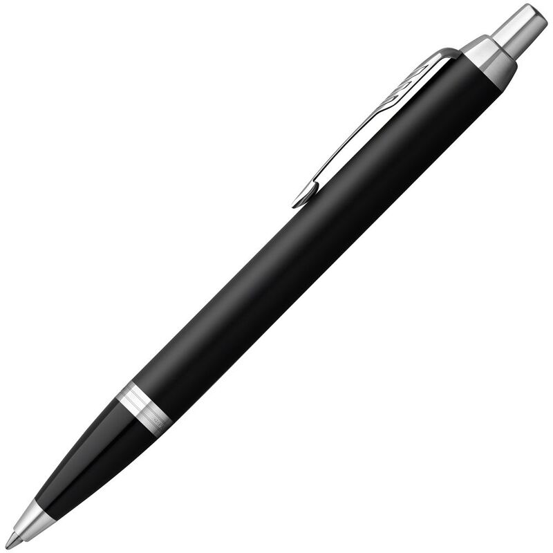 Ручка шариковая Parker IM Essential Muted Black CT, черная арт.16616.30