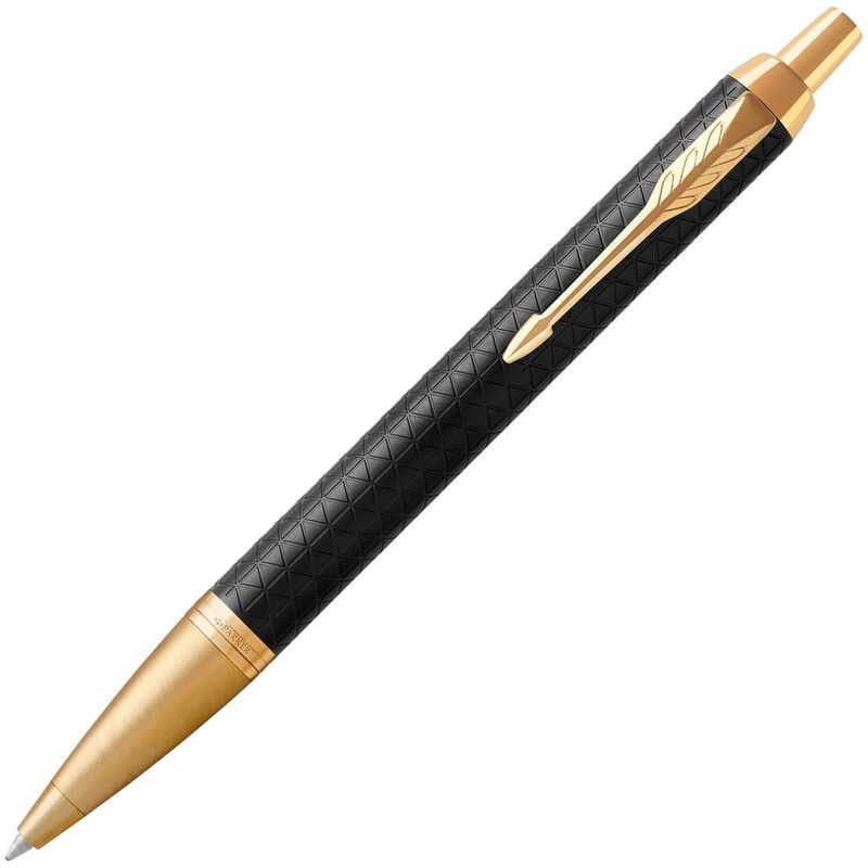 Ручка шариковая Parker IM Premium Black/Gold GT арт.16618.30