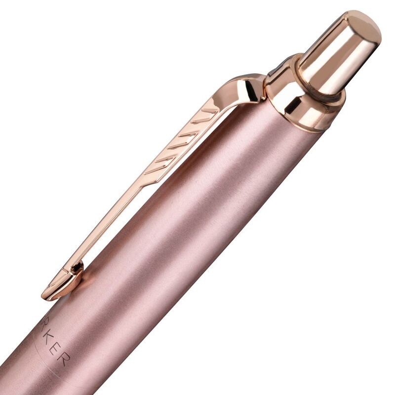 Ручка шариковая Parker Jotter XL Monochrome Pink Gold, розовое золото арт.16609.15