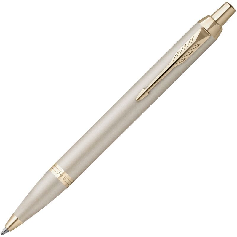 Ручка шариковая Parker IM Professionals Monochrome Champagne, золотистая арт.16621.00