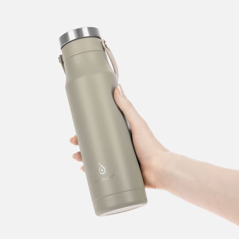 Термобутылка Tateyama, серо-бежевая арт.16414.10