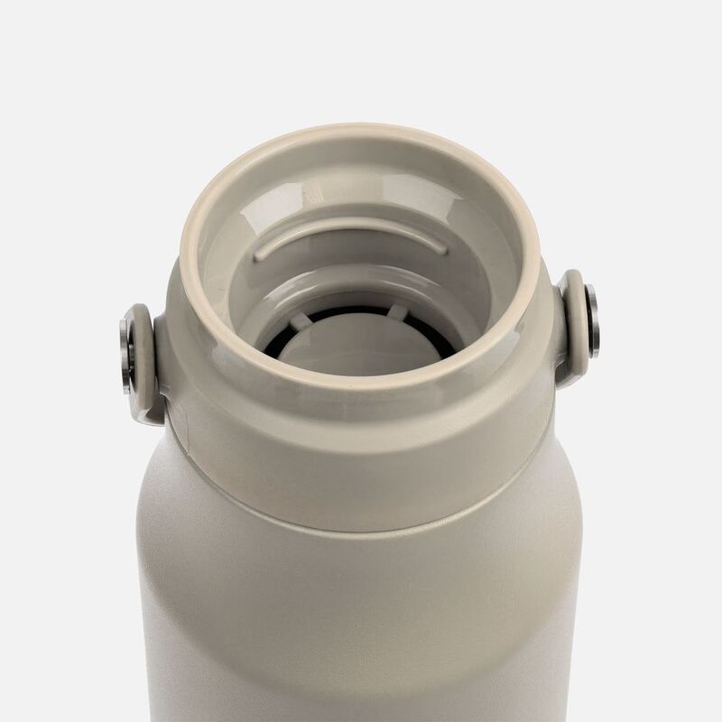 Термобутылка Tateyama, серо-бежевая арт.16414.10