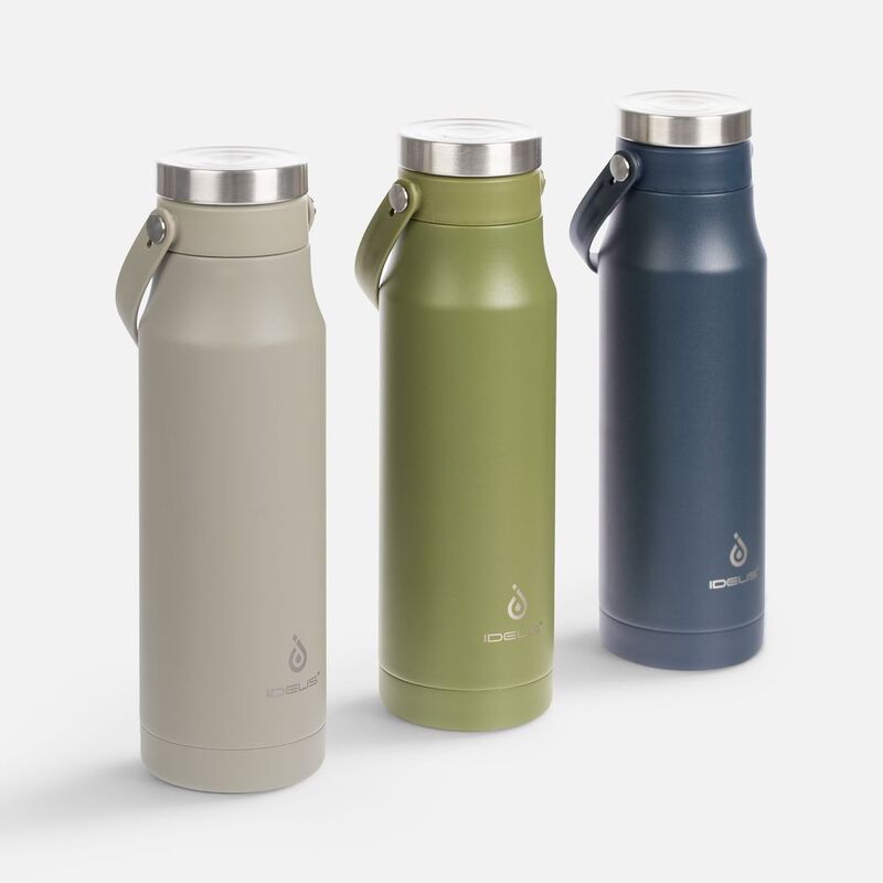 Термобутылка Tateyama, серо-бежевая арт.16414.10