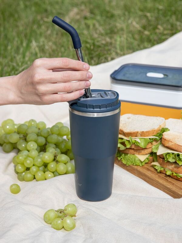 Термостакан Sapporo М, темно-синий арт.16413.43