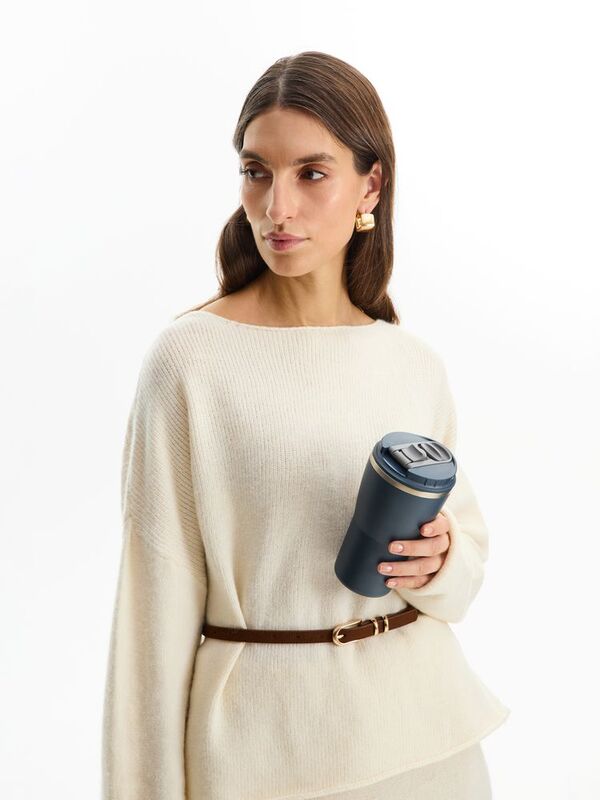 Термостакан Sapporo М, темно-синий арт.16413.43