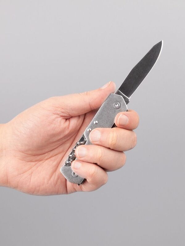 Туристический нож Liten Halp, серебристый арт.17741.10