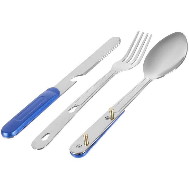 Набор походных столовых приборов Campsite, синий арт.17744.40