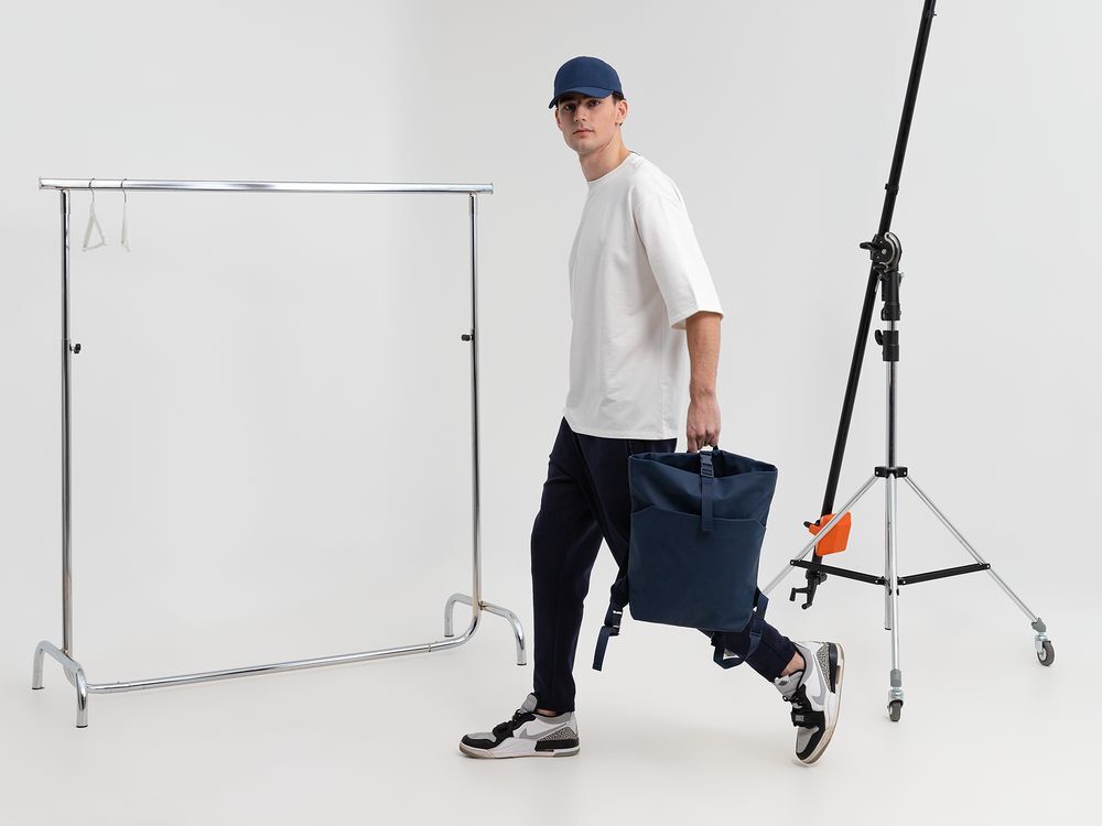 Бейсболка Kosmos, темно-синяя арт.17747.40