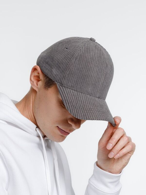 Бейсболка Soft Core, серая арт.16934.10