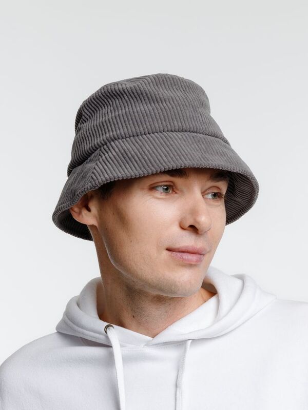 Панама Soft Core, серая арт.16935.10