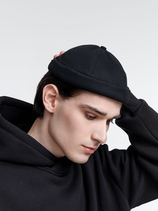 Кепка без козырька Marinero, черная арт.16938.30