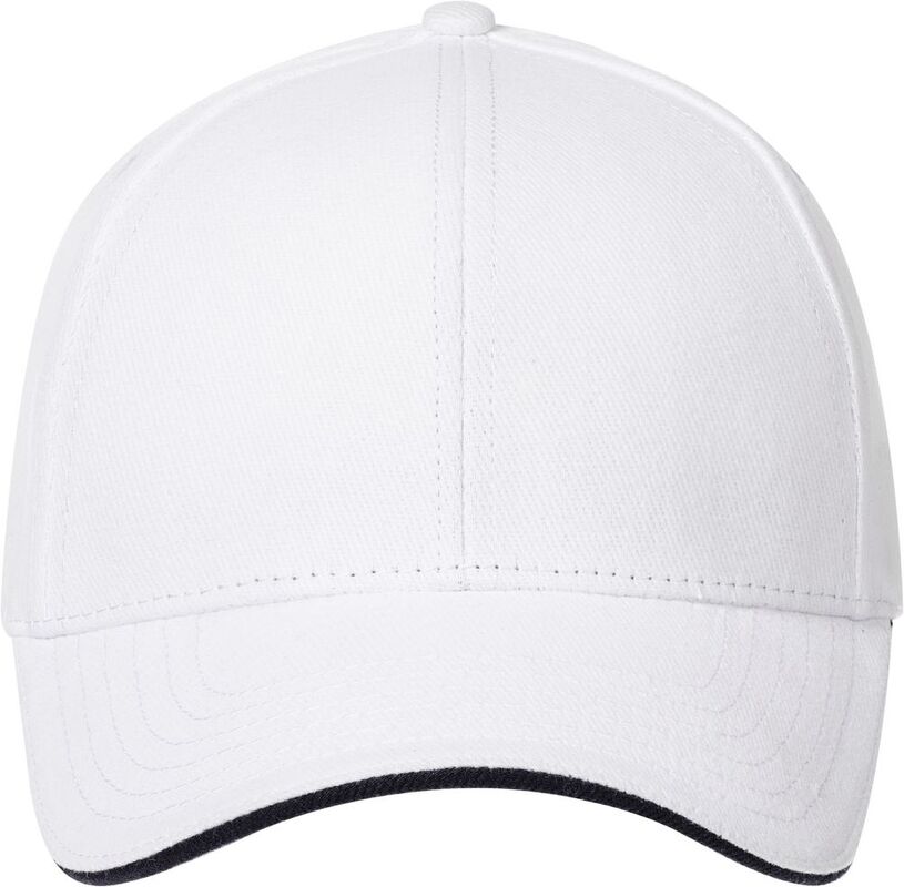 Бейсболка Spiker, белая с темно-синим арт.16939.64