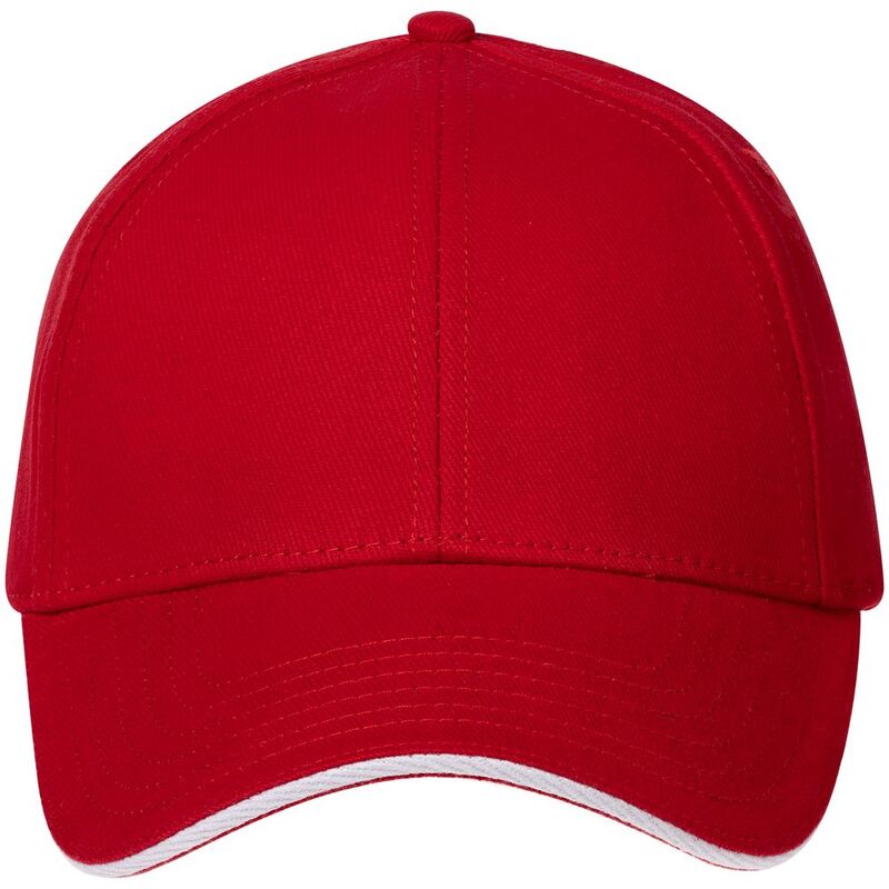 Бейсболка Spiker, красная с белым арт.16939.56