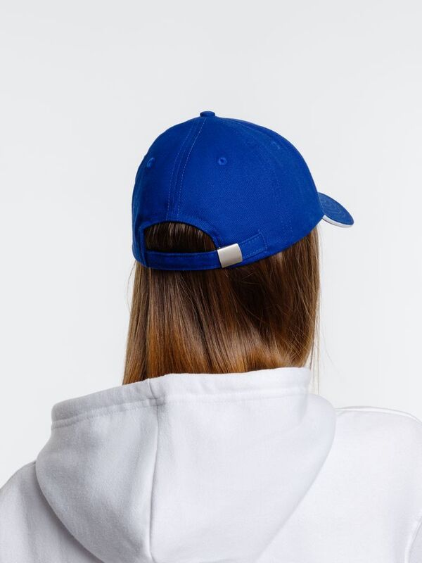 Бейсболка Spiker, ярко-синяя с белым арт.16939.46