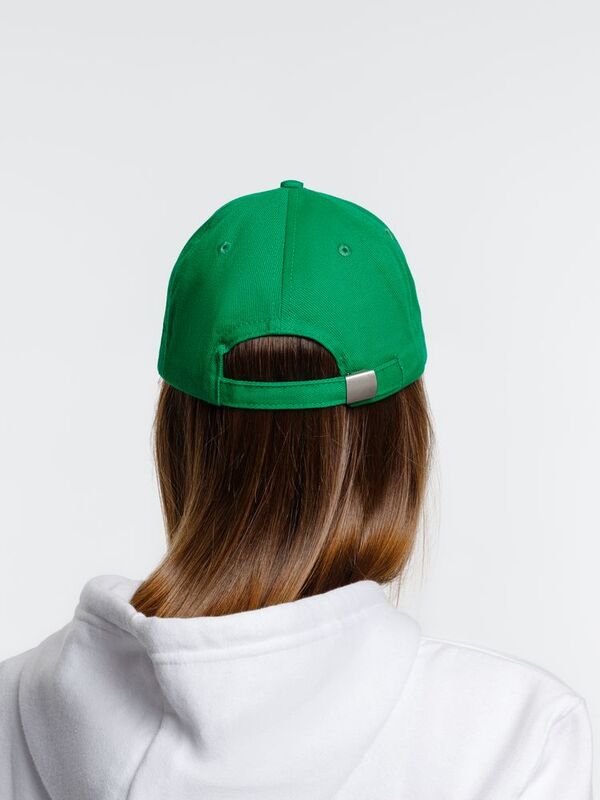 Бейсболка Spiker, зеленая с белым арт.16939.96