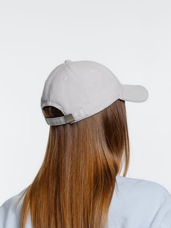 Бейсболка Spiker, серая с белым арт.16939.16