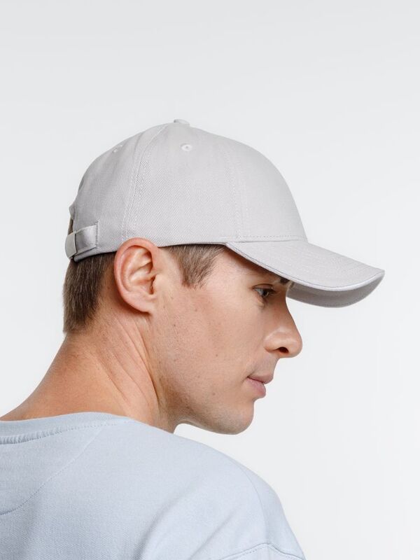 Бейсболка Spiker, серая с белым арт.16939.16