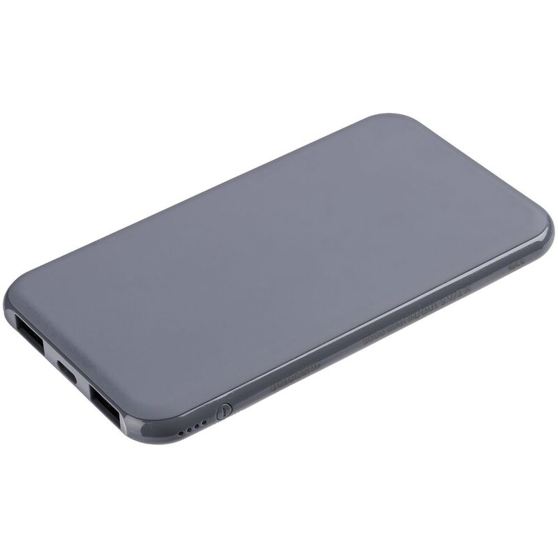 Аккумулятор Uniscend Starry с подсветкой, 5000 мАч, темно-серый арт.25555.13