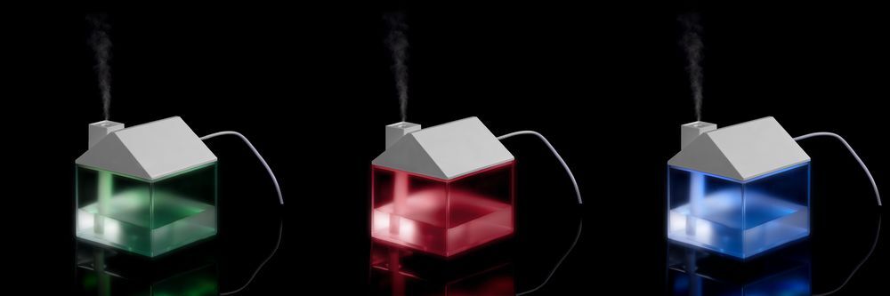 Настольный увлажнитель Arioso с вентилятором и лампой, белый арт.16387.60