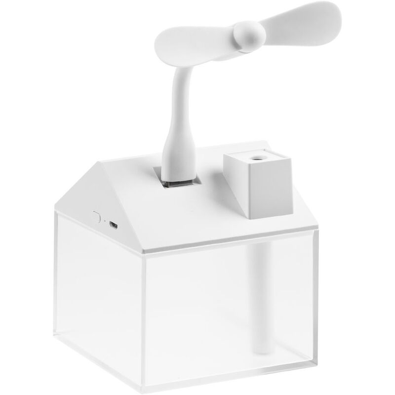 Настольный увлажнитель Arioso с вентилятором и лампой, белый арт.16387.60