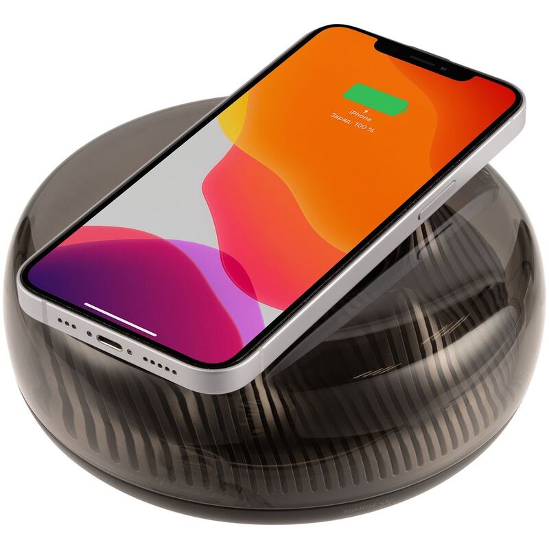 Станция для беспроводной зарядки с подсветкой apexPoint, черная арт.16339.30