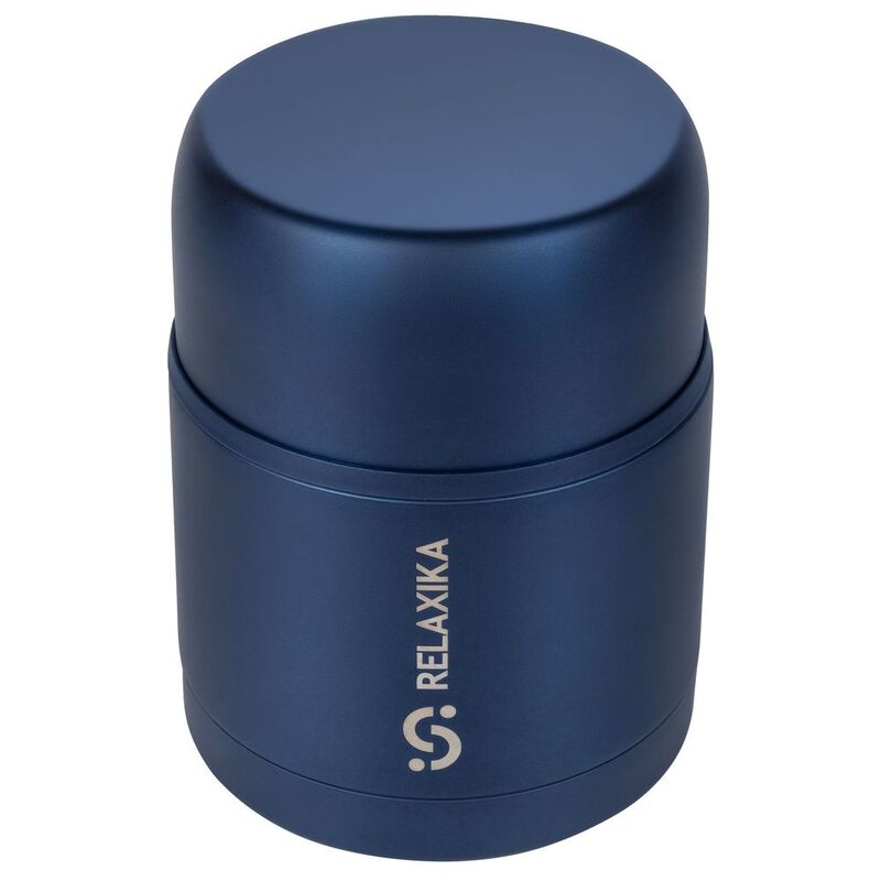 Термос для еды Relaxika 500, темно-синий арт.15474.43
