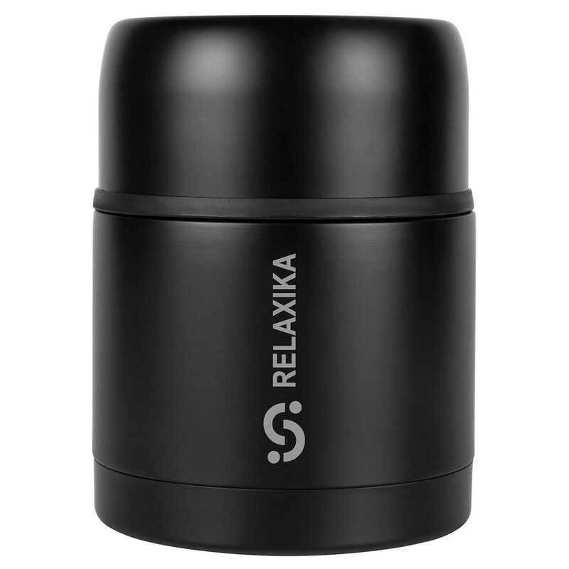 Термос для еды Relaxika 500, черный арт.15474.30