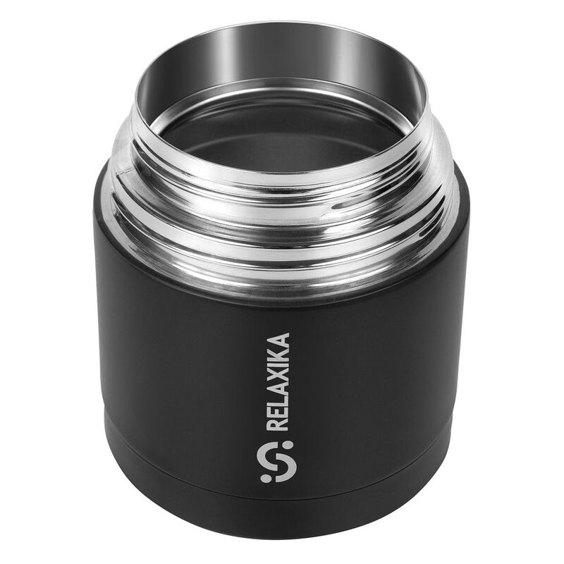Термос для еды Relaxika 500, черный арт.15474.30