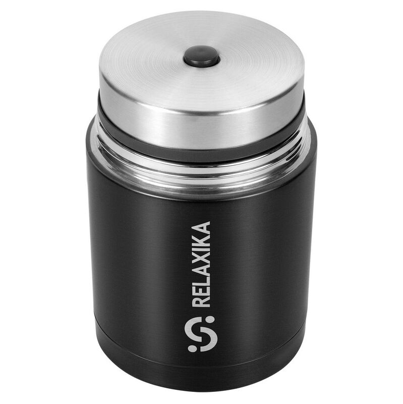 Термос для еды Relaxika 700, черный арт.15475.30
