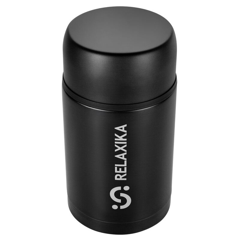 Термос для еды Relaxika 1000, черный арт.15476.30