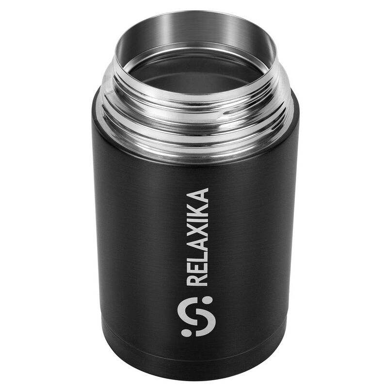 Термос для еды Relaxika 1000, черный арт.15476.30