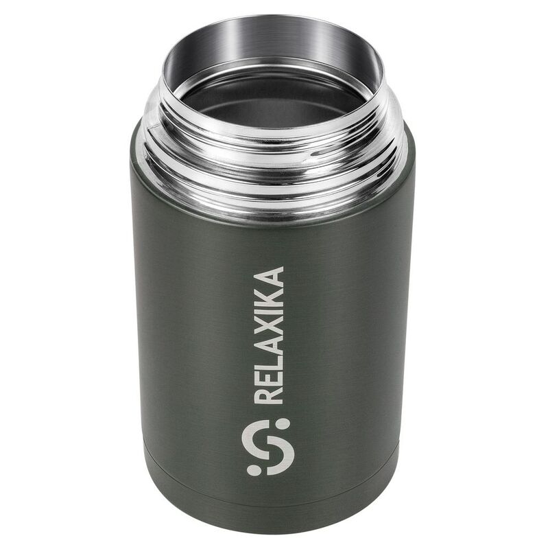 Термос для еды Relaxika 1000, хаки арт.15476.98