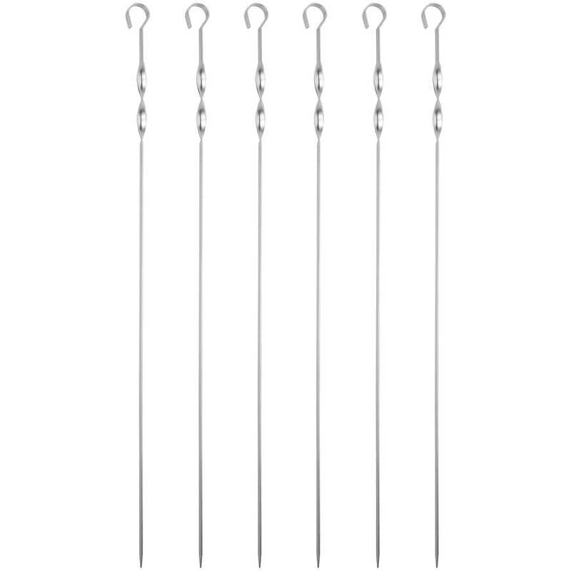 Набор шампуров в чехле Long Bower, серый арт.17761.10