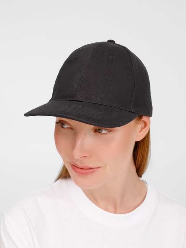 Бейсболка Buffalo, темно-серая (графит) арт.88100374TUN