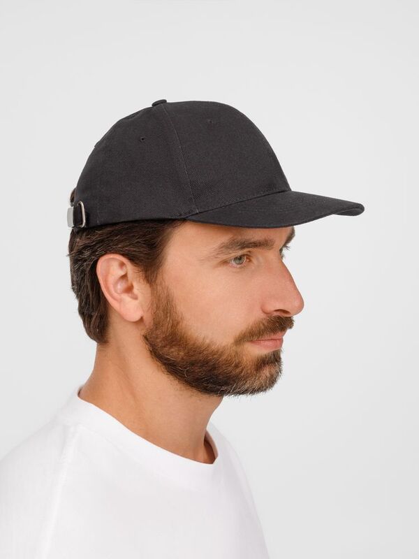 Бейсболка Buffalo, темно-серая (графит) арт.88100374TUN