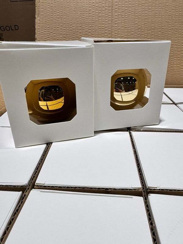 Оформительский шар Finery, 8 см, глянцевый золотистый арт.17678.00