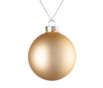 Оформительский шар Finery, 8 см, матовый золотистый арт.17679.00