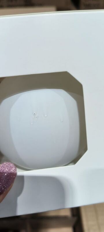 Оформительский шар Finery, 8 см, матовый белый арт.17679.60