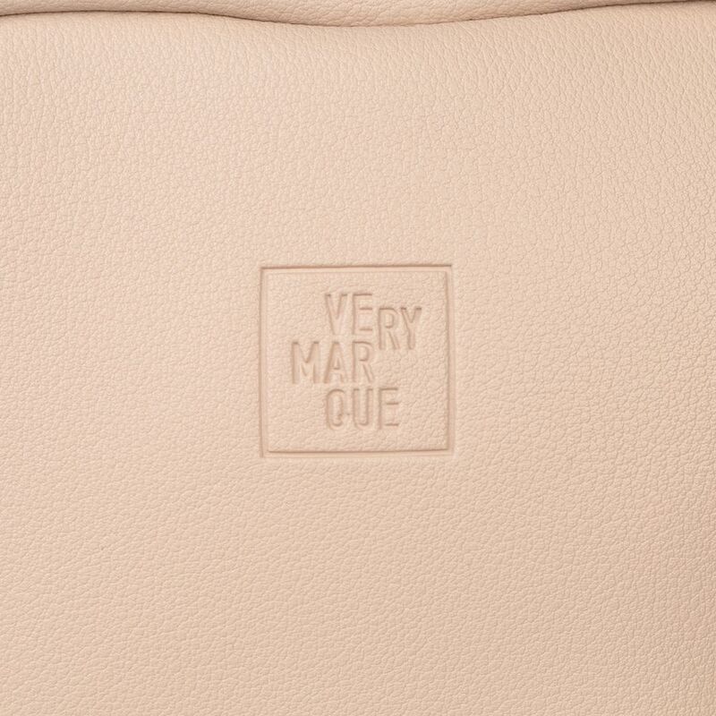 Дорожная косметичка Cubo, бежевая с логотипом арт.13834.06