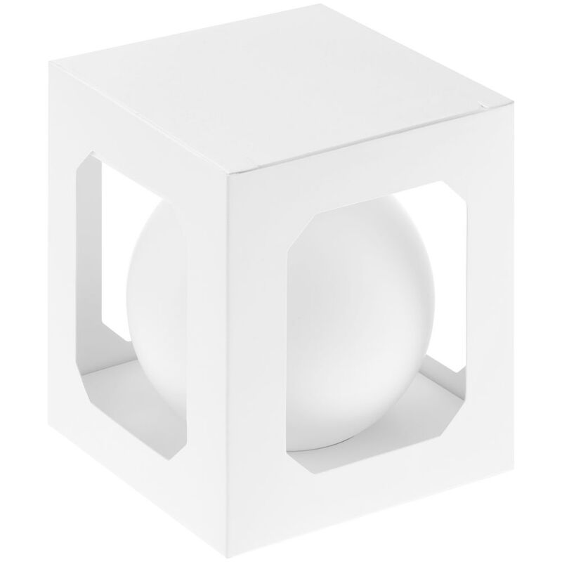 Оформительский шар Finery, 10 см, матовый белый арт.17681.60