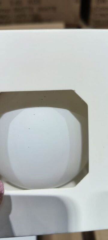 Оформительский шар Finery, 10 см, матовый белый арт.17681.60