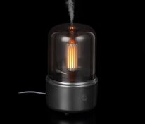 Увлажнитель-ароматизатор с подсветкой mistFlicker, черный арт.16392.30