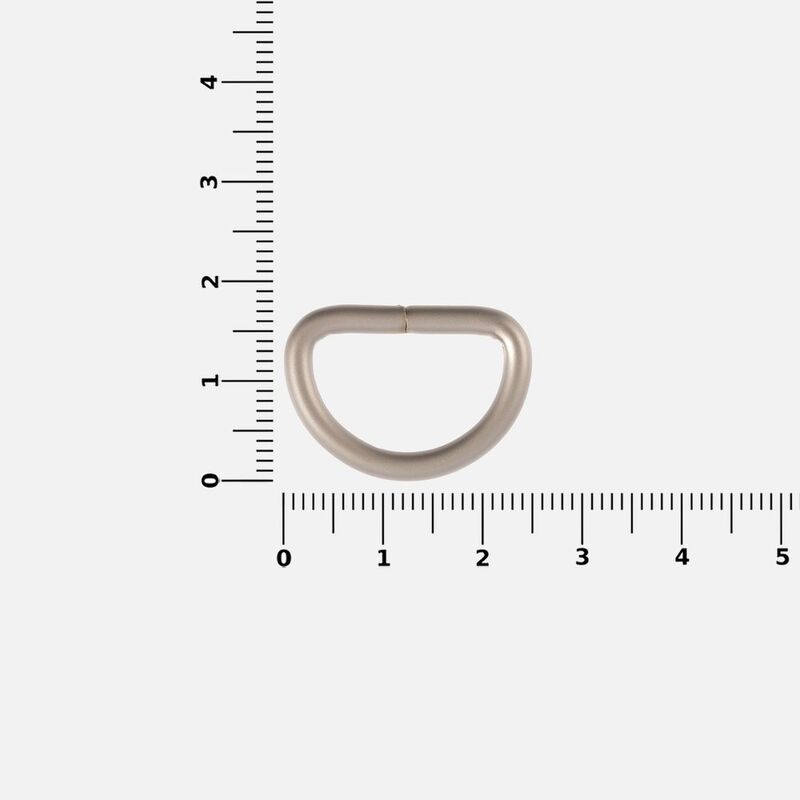 Полукольцо Semiring, М, серебристое арт.16519.10