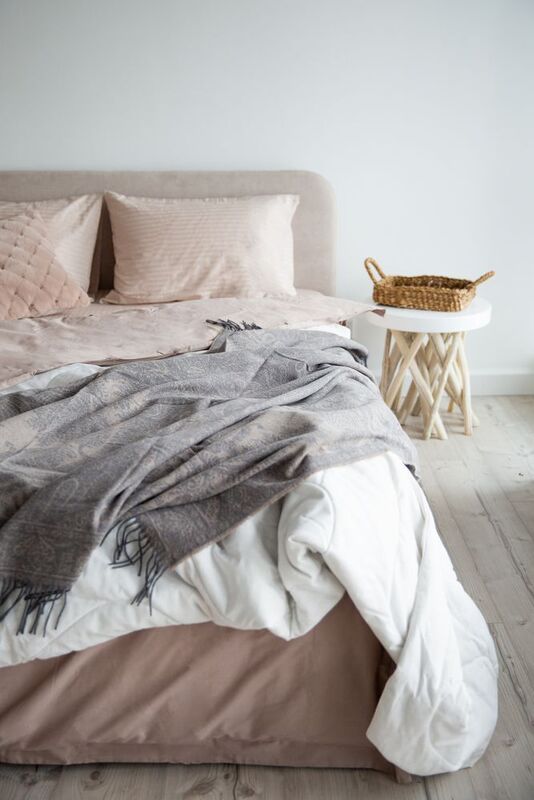 Плед Magnolia, серый с бежевым арт.19148.16