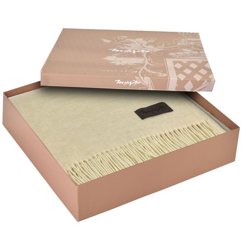 Плед Ermes, молочный арт.10023.00