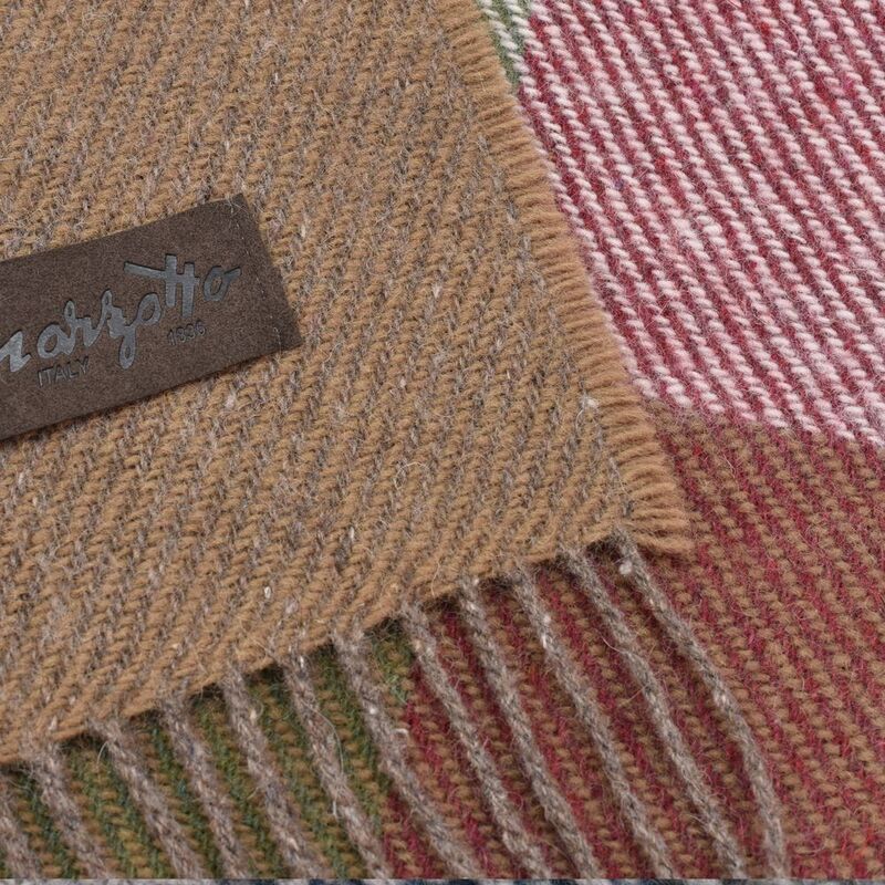 Плед Arequipa, бордовый с бежевым арт.19020.56