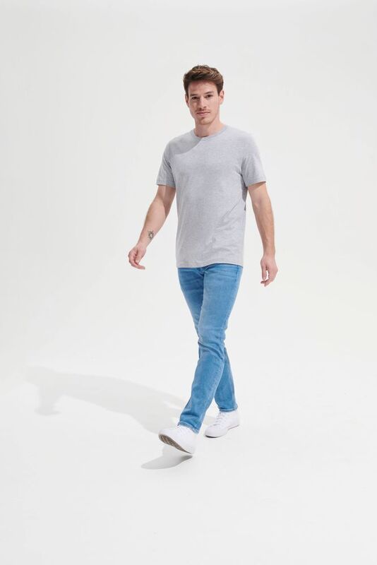 Футболка унисекс Tuner, светло-серый меланж арт.04203346