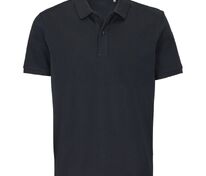 Рубашка поло унисекс Pegase, черная арт.04242312